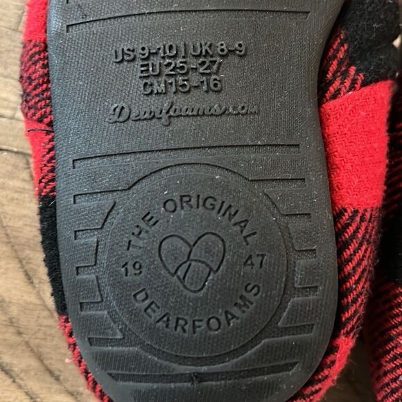 Lil Bear 🐻 Nonslip Warm Cozy DearFoam Slippers for your wee one ☝️ like new - Picture 10 of 16